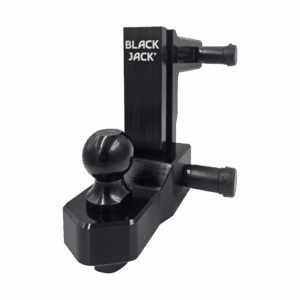 Black Centuria® Anodized Lightweight Adjustable Hitches